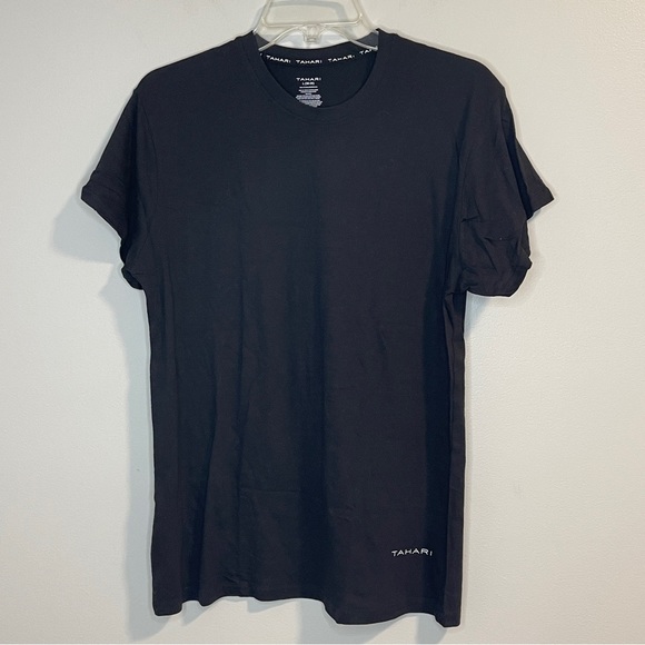 Tahari Tops - TAHARI Black SS T-shirt size Large 36-38